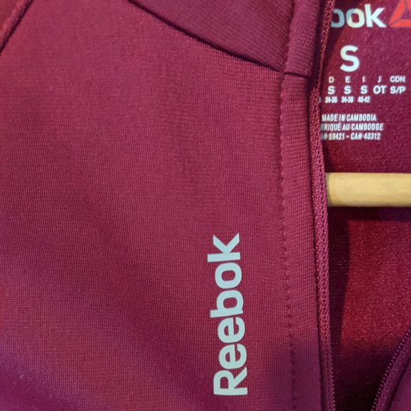 Magenta Reebok Track Jacket - Picture 2 of 8